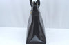 Authentic GUCCI Hand Bag Leather Black Junk L0505