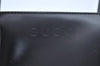 Authentic GUCCI Hand Bag Leather Black Junk L0505