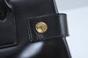 Authentic GUCCI Hand Bag Leather Black Junk L0505