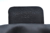 Authentic CELINE Clutch Hand Bag Purse Leather Black Brown L0506