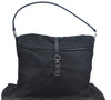 Authentic GUCCI Jackie Shoulder Hand Bag Nylon Leather 0013355 Black L0507
