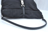 Authentic GUCCI Jackie Shoulder Hand Bag Nylon Leather 0013355 Black L0507