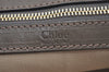 Authentic Chloe Eloise Shoulder Tote Bag Leather Brown L0509