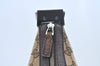 Authentic GUCCI Shoulder Cross Body Bag Purse GG Canvas Leather Brown L0510