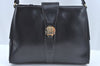 Authentic GUCCI Shoulder Cross Body Hand Bag Purse Leather Black L0512