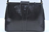 Authentic GUCCI Shoulder Cross Body Hand Bag Purse Leather Black L0512