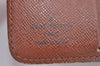 Authentic Louis Vuitton Monogram Compact Zip Bifold Wallet Purse M61667 LV L0513