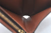 Authentic Louis Vuitton Monogram Compact Zip Bifold Wallet Purse M61667 LV L0513