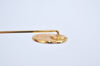 Authentic HERMES Serie Pin Brooch GP Gold Tone Accessories  L0516