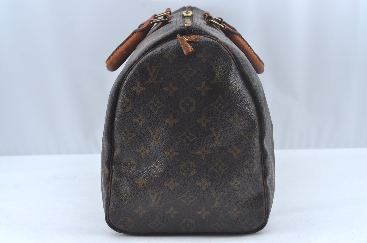 Authentic Louis Vuitton Monogram Keepall 45 Travel Boston Bag M41428 Junk L0518