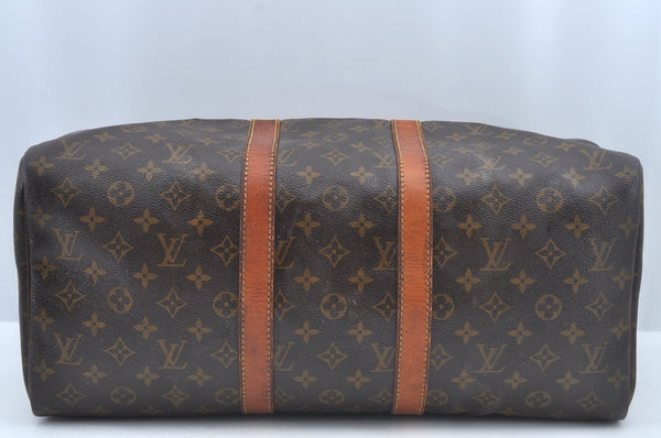 Authentic Louis Vuitton Monogram Keepall 45 Travel Boston Bag M41428 Junk L0518