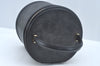 Authentic Louis Vuitton Epi Cannes Cosmetic Hand Bag Purse Black M48032 LV L0519
