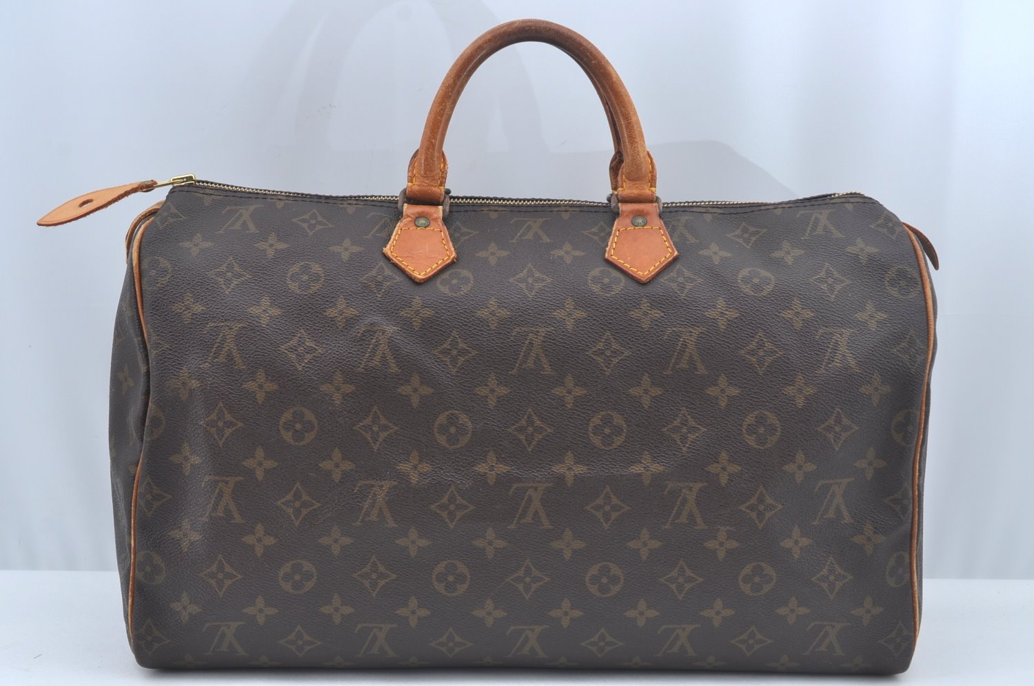 Authentic Louis Vuitton Monogram Speedy 40 Hand Boston Bag Old Model LV L0520