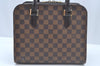 Authentic Louis Vuitton Damier Triana Hand Bag Purse N51155 LV L0521