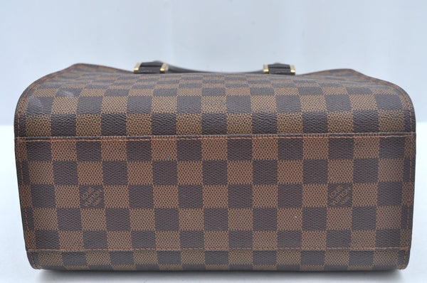 Authentic Louis Vuitton Damier Triana Hand Bag Purse N51155 LV L0521