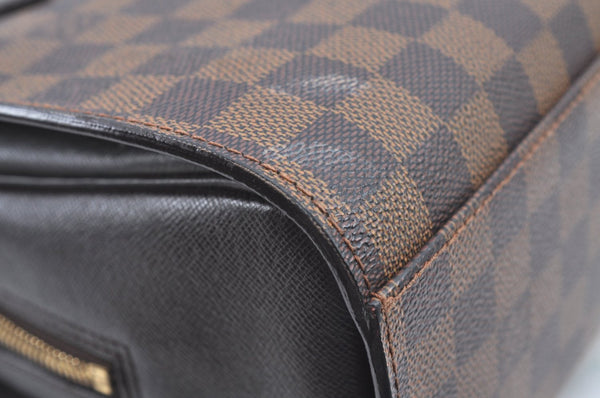 Authentic Louis Vuitton Damier Triana Hand Bag Purse N51155 LV L0521