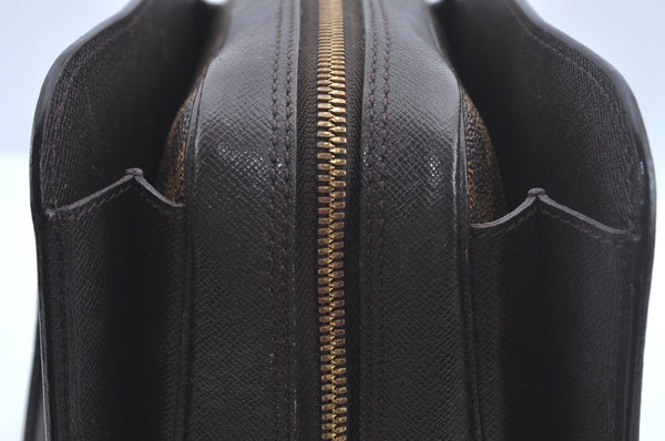 Authentic Louis Vuitton Damier Triana Hand Bag Purse N51155 LV L0521