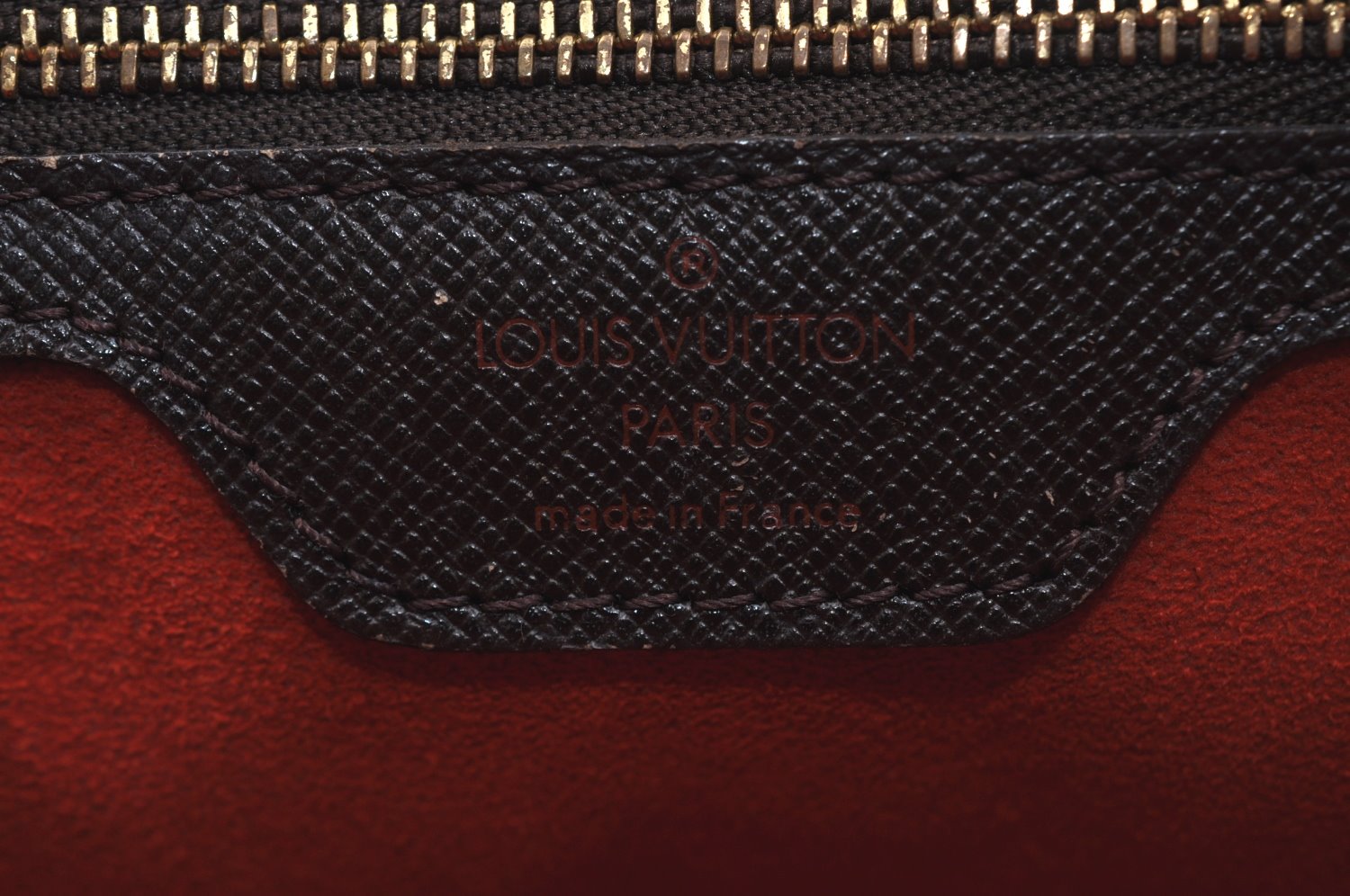 Authentic Louis Vuitton Damier Triana Hand Bag Purse N51155 LV L0521