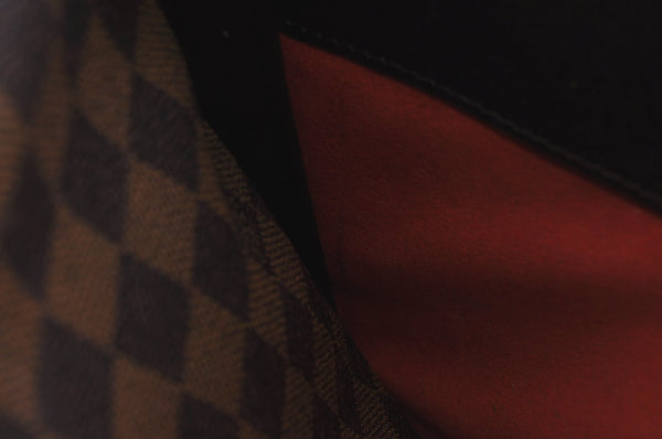 Authentic Louis Vuitton Damier Triana Hand Bag Purse N51155 LV L0521