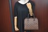 Authentic Louis Vuitton Damier Triana Hand Bag Purse N51155 LV L0521