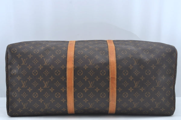 Authentic Louis Vuitton Monogram Keepall 60 Travel Boston Bag M41422 LV L0522