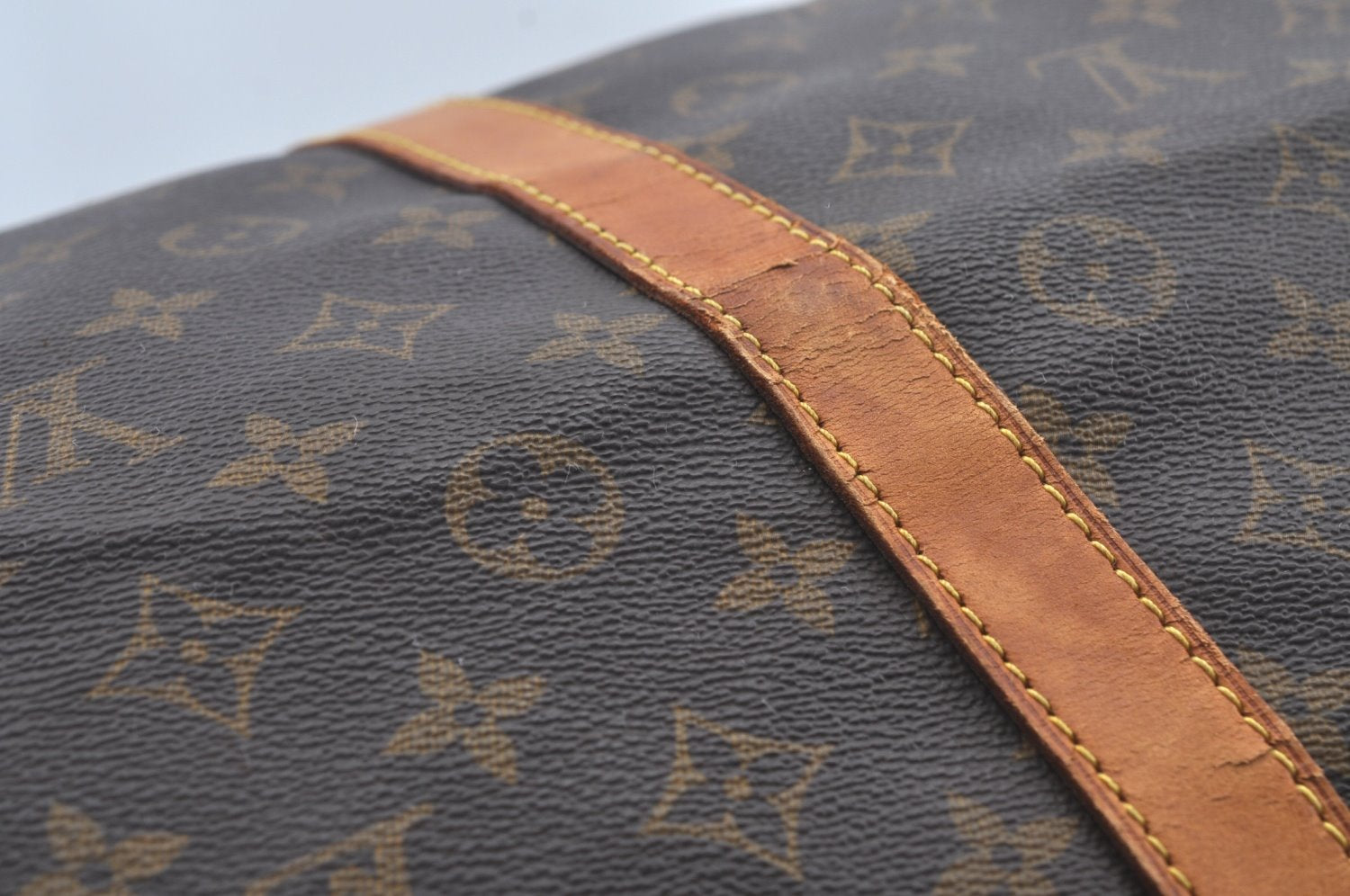 Authentic Louis Vuitton Monogram Keepall 60 Travel Boston Bag M41422 LV L0522