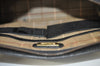 Authentic Burberrys Vintage Leather Clutch Hand Bag Purse Black L0525