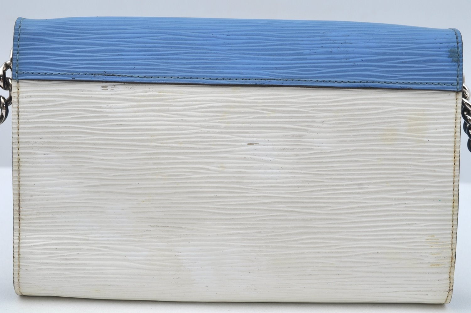 Auth Louis Vuitton Epi Tribal Mask Shoulder Cross Body Bag White M60795 LV L0527