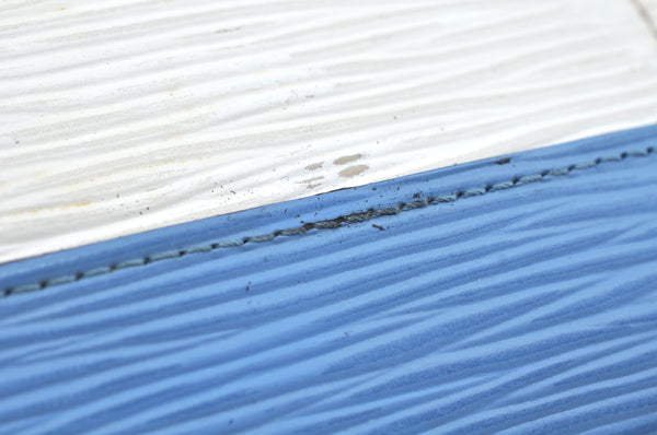 Auth Louis Vuitton Epi Tribal Mask Shoulder Cross Body Bag White M60795 LV L0527