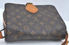 Auth Louis Vuitton Monogram Cartouchiere MM M51253 Shoulder Cross Bag Junk L0528