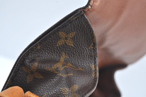 Auth Louis Vuitton Monogram Cartouchiere MM M51253 Shoulder Cross Bag Junk L0528