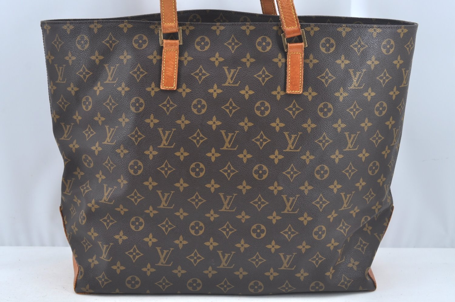 Authentic Louis Vuitton Monogram Cabas Alto Shoulder Tote Bag M51152 LV L0529