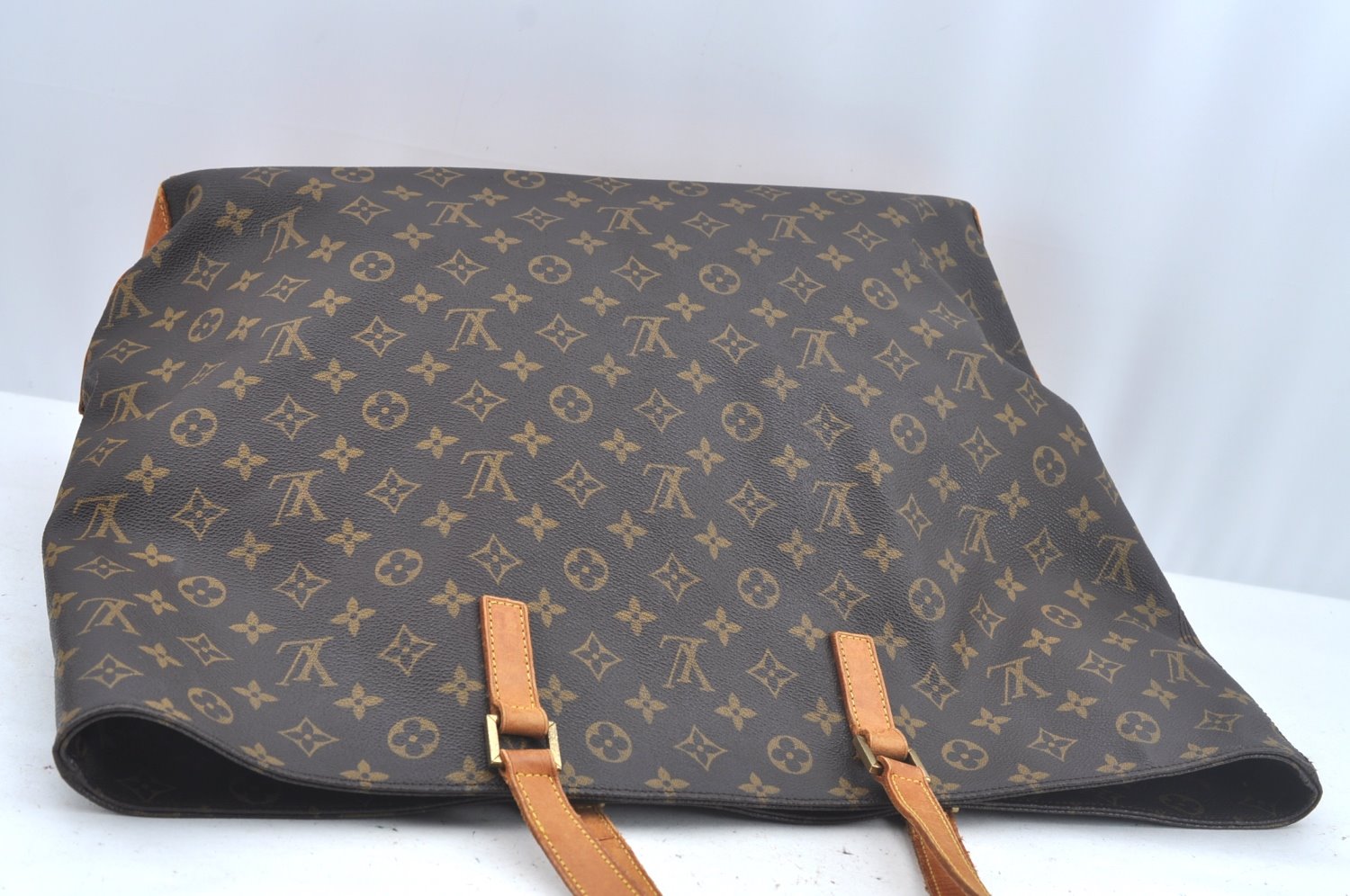 Authentic Louis Vuitton Monogram Cabas Alto Shoulder Tote Bag M51152 LV L0529