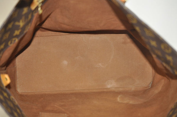 Authentic Louis Vuitton Monogram Cabas Alto Shoulder Tote Bag M51152 LV L0529