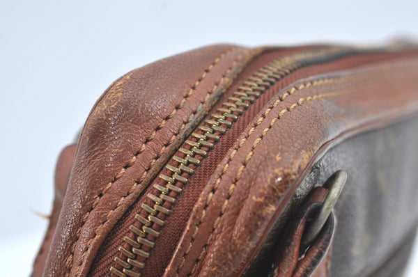 Authentic Louis Vuitton Monogram Pochette Sport Clutch Hand Bag Old Model L0530