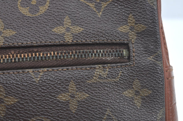 Authentic Louis Vuitton Monogram Pochette Sport Clutch Hand Bag Old Model L0530