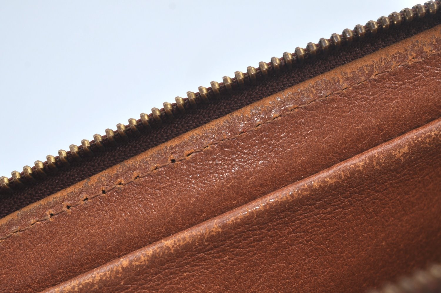 Authentic Louis Vuitton Monogram Pochette Sport Clutch Hand Bag Old Model L0530