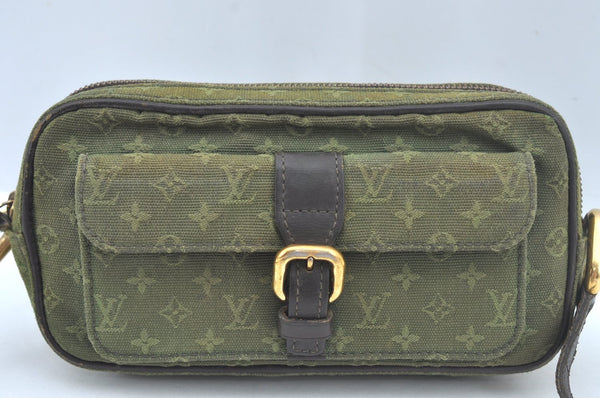 Auth Louis Vuitton Monogram Mini Juliet MM Shoulder Bag Khaki M92418 LV L0531
