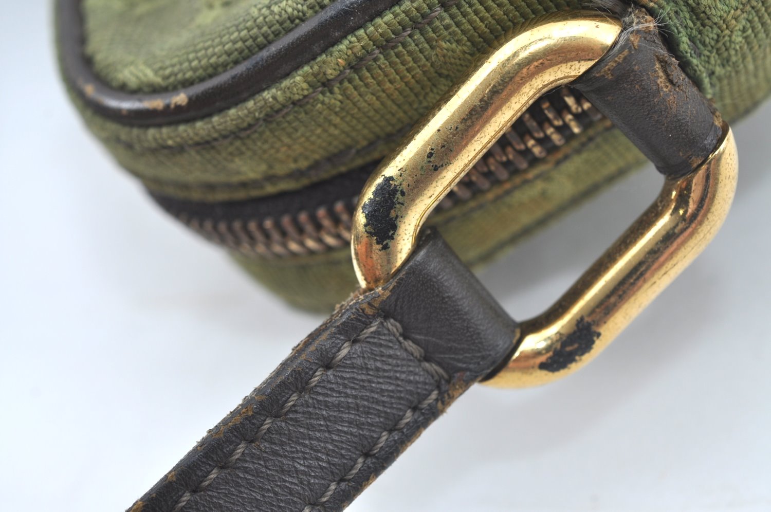 Auth Louis Vuitton Monogram Mini Juliet MM Shoulder Bag Khaki M92418 LV L0531