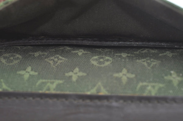 Auth Louis Vuitton Monogram Mini Juliet MM Shoulder Bag Khaki M92418 LV L0531