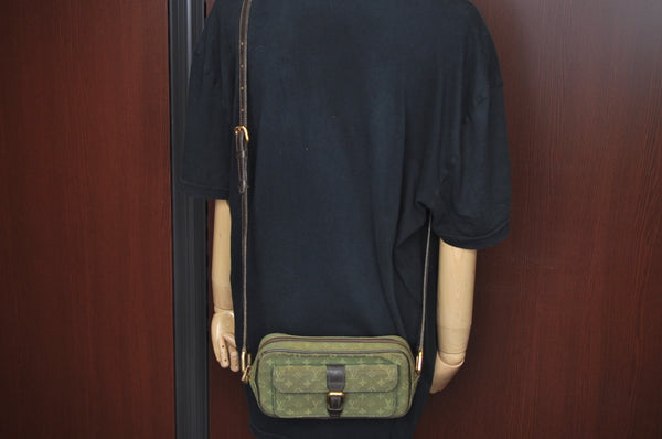 Auth Louis Vuitton Monogram Mini Juliet MM Shoulder Bag Khaki M92418 LV L0531