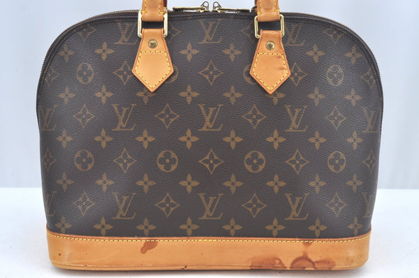 Authentic Louis Vuitton Monogram Alma Hand Bag Purse M51130 LV L0532