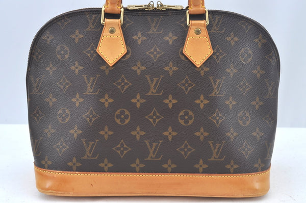 Authentic Louis Vuitton Monogram Alma Hand Bag Purse M51130 LV L0532