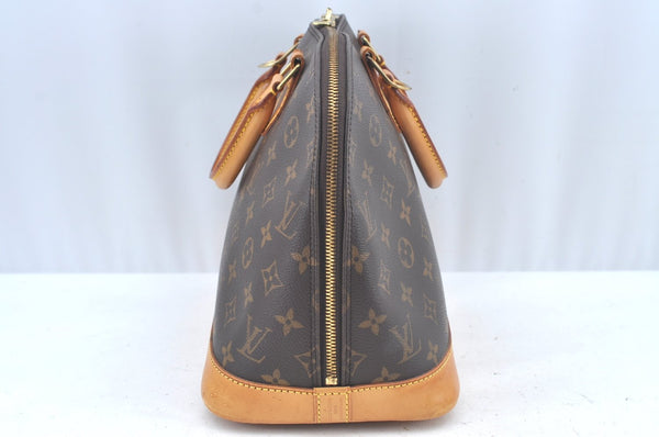 Authentic Louis Vuitton Monogram Alma Hand Bag Purse M51130 LV L0532
