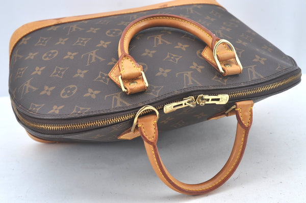 Authentic Louis Vuitton Monogram Alma Hand Bag Purse M51130 LV L0532