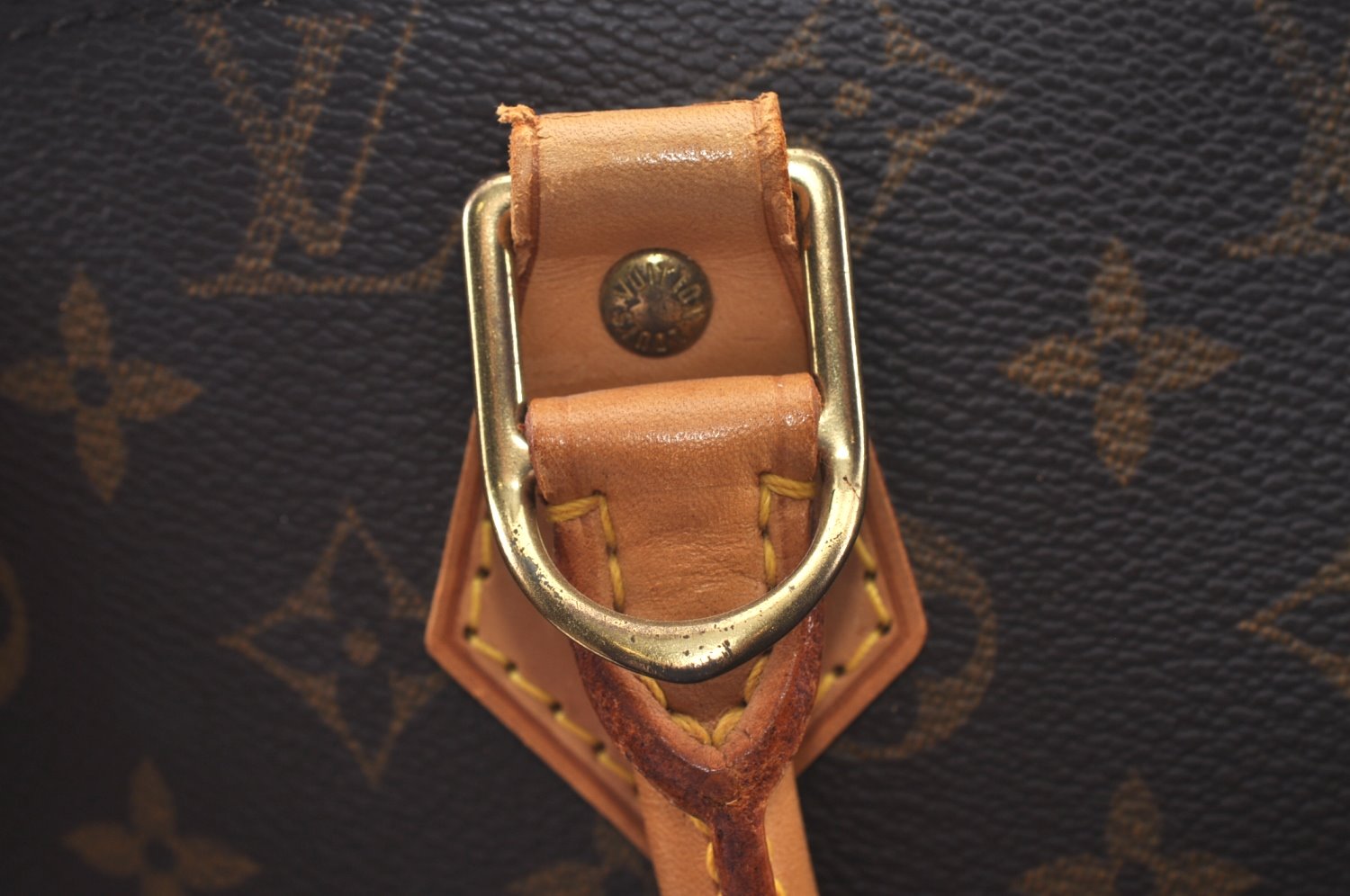 Authentic Louis Vuitton Monogram Alma Hand Bag Purse M51130 LV L0532