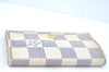 Authentic Louis Vuitton Damier Azur Multicles 6 Key Case Holder N61745 LV Box L0533