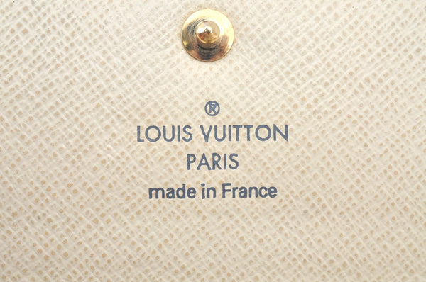 Authentic Louis Vuitton Damier Azur Multicles 6 Key Case Holder N61745 LV Box L0533