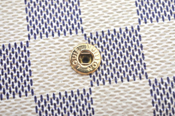 Authentic Louis Vuitton Damier Azur Multicles 6 Key Case Holder N61745 LV Box L0533