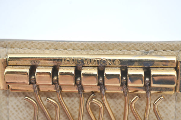 Authentic Louis Vuitton Damier Azur Multicles 6 Key Case Holder N61745 LV Box L0533